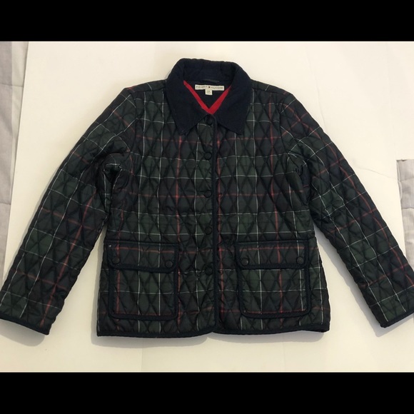Tommy hilfiger Puffer Button-Up Jacket Sz Large - Picture 1 of 9